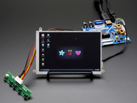 Adafruit 5.6" Display &amp; Audio 1280x800 (720p) Kit - HDMI/VGA/NTSC/PAL