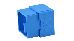 Króciec Dystansowy 22X22mm Do Puszek Szeregowych Niebieski Kd12 37088003...