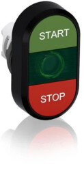 Podwójny przycisk MPD4-11G zielony 1SFA611133R1102 /10szt./