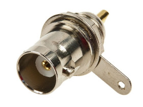 Gniazdo BNC przykręcany na panel