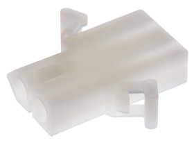 Obudowa złącza 2-pinowe -rzędowe raster: 6.3mm Molex Żeński STANDARD .093" 1189 Standard .093 w żeńskich końcówkach do