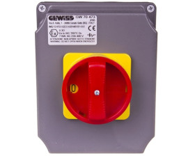 Łącznik krzywkowy awaryjny 16A 4P Strefa 22(D) ATEX w puszce aluminiowej GW70473
