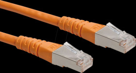 21151397 Patch cable Cat. 6 S/FTP (PiMF), orange, 15 m