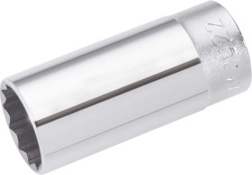 Gniazdo 12 punktowe z gniazdem 3/8 in 14 mm Sześciokątny podwójny SAM 63 mm