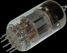 6N1P Electron tube, double triode, Noval, 9-pin, 6.3 V