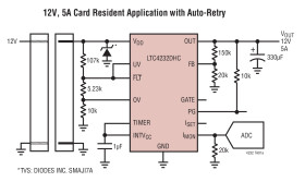 5A Integrated Hot Swap Controller