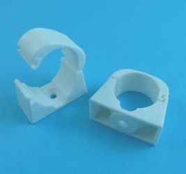 UCHWYT CLIP WHITE 25mm ZATRZASK