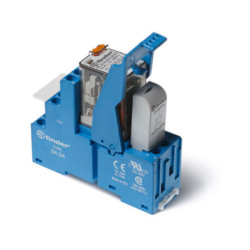Finder 58.34.9.024.0050SMA 24V 7A 4PDT DIN Rail Mount Relay