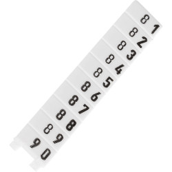 Wieland 04.845.0953.0 Marking Strip 5mm Marked 9705 A/5/10 B 81 - 90