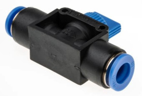 Zawór regulacyjny pneumatyczny z przełącznikiem pokrętnym 10mm RS PRO