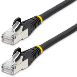 StarTech.com NLBK-150-CAT6A-PATCH StarTech 1.5m CAT6a Ethernet Cable - Low Smoke