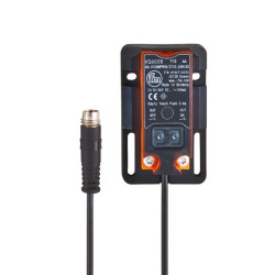 Czujnik zbliżeniowy Pojemnościowy 1.2 mm ifm electronic Niewpuszczany 10 → 30 V DC długość 57mm w obudowie