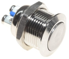 Przełącznik wandaloodporny płaski PBP12 12mm