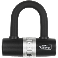 Burg W&#xE4;chter 1480 HB100/55 SB Padlock 14mm Dual-Lock Cap Dustproof 2 Keys