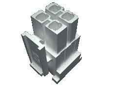 Obudowa złącza zagniatanego 2-pinowe -rzędowe raster: 4.19mm Samtec Męski Montaż na kablu IPBD Styk do zagniatania