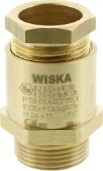 Wiska 10030031 Dławnica kablowa EX-KVM-25-Z-17, od 16 mm, do 17.5 mm, M25, 1 szt.
