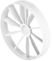 Zawór zwrotny wentylatora fi 120 biały ZZ120