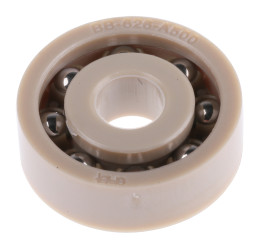 Łożysko kulkowe BB-626-A500-70-ES wew: 6 mm zew: 19 mm Pojedynczy rząd głębokich rowków kulkowychJednorzędowe łożysko