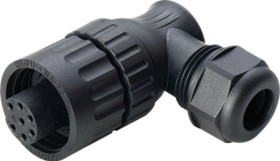 Złącze wielostykowe przemysłowe 7-pinowe Montaż na kablu Wtyczka RS PRO