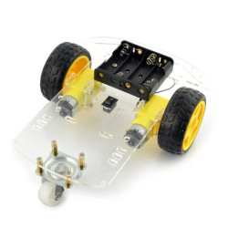 Chassis Rectangle 2WD 2-kołowe podwozie robota z napędem