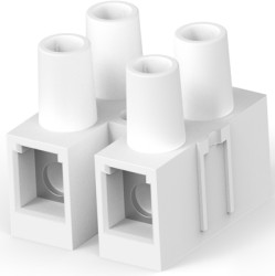 Connection terminal, 2 pole, 1.25-8.0 mm², natural, screw connection, 40 A, 1776310-2