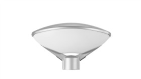 Oprawa Parkowa Ogrodowa E27 Teo Srebrna Na Słupek Mareco Ip54 1016.101M