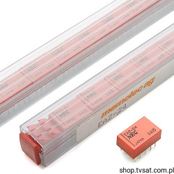 EA2-24 Relay 24VDC 1A R 2880 Ohm THT NEC