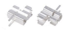 Klamra do bezpiecznika 5 x 20mm do druku Mosiądz cynowany Schurter