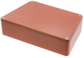 Aluminum enclosure, (L x W x H) 95 x 151 x 35 mm, orange, IP54, 1590TRPCOR