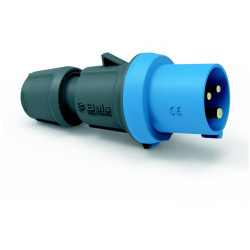 Bals Elektrotechnik 211 PLUG 16A 3P 230V IP54 Blue RAL5015 Halogen-Free