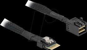 86092 Mini SAS HD SFF-8643 &gt; Slim SAS SFF-8654 4i 60 cm