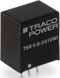 DC converter, 9-72 VDC, 1 output, 6.5 VDC, 91 % efficiency, TSR 0.6-4865WI