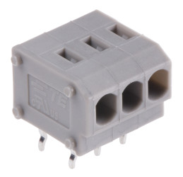 Klucz polaryzacyjny 3 -pinowe raster 3.81mm Przewlekany Żeński TE Connectivity