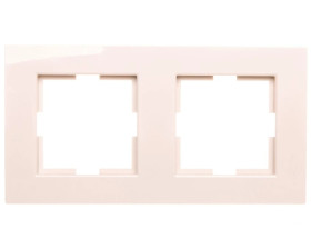 Karre Ramka 2-Krotna, Kolor Krem / 90960271