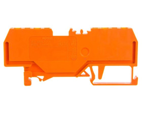 Złączka 4-przewodowa 1,5mm2 pomarańczowa 279-832 /100szt./