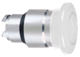 Napęd podświetlany przycicku grzybkowego O22 zat. awar. biała O40 z sam. powr. zinteg.LED ZB4BW413