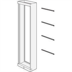 Listwa ograniczająca przewody nVent SCHROFF 20125006 20125006, 1 szt.
