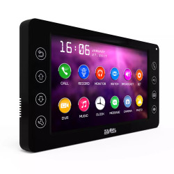 VP-829B Monitor wideodomofonu 7" dotykowe przyciski czarny ENTRA