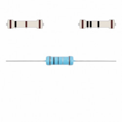 Rezystor 100 Ohm tolerancja 1% precyzyjny moc 3W 100R 5x16mm metalizowany