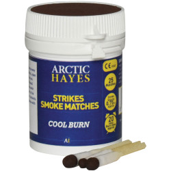Arctic Hayes 333000 &#x27;Strikes&#x27; Smoke Matches (Tub 25)