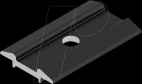 319E6060S800 PV-Mittelklemme, flach, schwarz