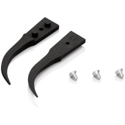 Pinceta z wymiennymi końcówkami dł. całkowita 40 mm Knipex antymagnetyczna ESD Tworzywo sztuczne wzmacniane włóknem