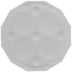 CONTA-CLIP 28859.6 Przepust kablowy KES-E-R 50/9 B GR, (D x S x W) 57.96 x 57.96 x 12 mm, termoplastyczny elastomer, 1 s