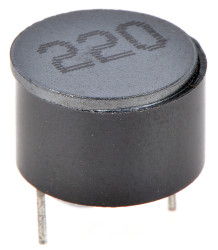 Dławik dużej mocy 22 μH 4.1A Promieniowe ±20% Wyprowadzenia promieniowe 36mΩ Rdc rdzeń ferrytowy