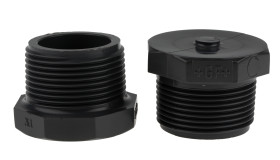 Plastikowa złączka rurowa, typ mocowania: Wtyczka, rozmiar: 1 1/4cal, standard: R