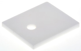 Podkładka przewodząca ciepło grubość 2mm Ceramiczny tlenek aluminium 20W/m·K Silfox +1400°C