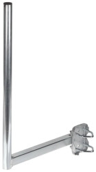 Uchwyt rurowy do mocowania anten / kamer do rury / słupa / balustrady średnica fi 32mm, dystans 365mm URL-32H30X60