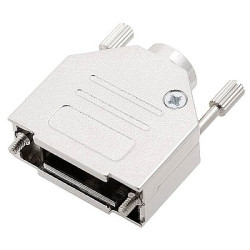 Encitech 6560-0105-03 DTZK25-K D-Sub Housing 25 Pins solid metal 180&#xB0;