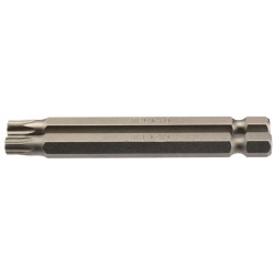 Draper 66852 T30 1/4&quot; Hex TX-STAR&#xAE; Insert Bit 75mm Long x 2