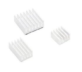3 pcs Heat Sink Set Radiators for Raspberry Pi with Thermoconductive Tape